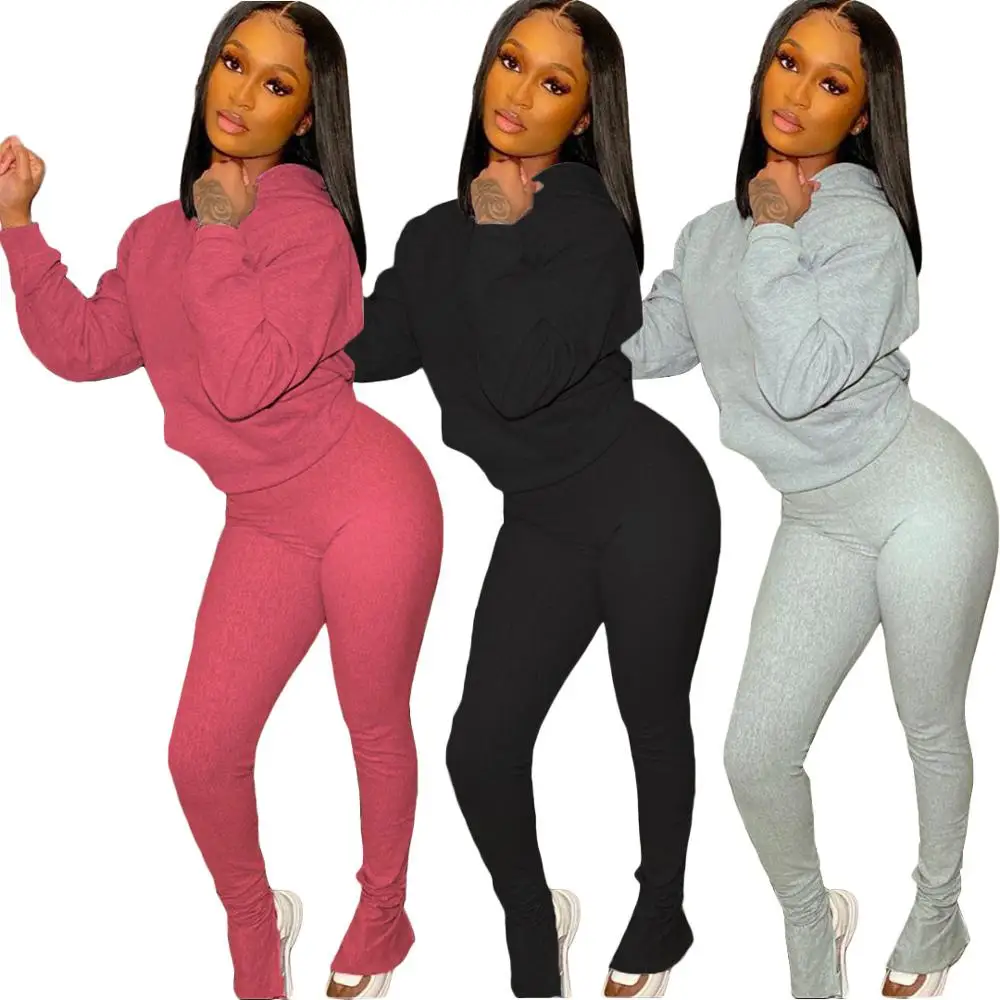 2020 Women Fall Fashion Fleece Joggers Clothing Two Piece Set Plus Size Cargo Track Sweat Pants Hoodies 2 Piece Set Outfits
2020 Women Fall Fashion Fleece Joggers Clothing Two Piece Set Plus Size Cargo Track Sweat Pants Hoodies 2 Piece Set Outfits