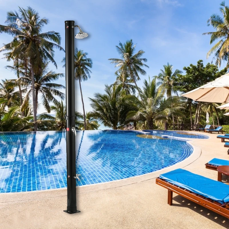Solar shower swimming outdoor garden pool solar shower stainless steel outdoor shower
Solar shower swimming outdoor garden pool solar shower stainless steel outdoor shower