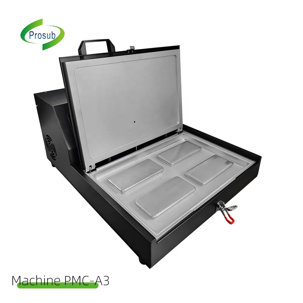 

Prosub Sublimation Heat Transfer A3 Film Print Machine Multifunction Phone Case 3D Vacuum Sublimation Heat Press Machine PMC-A3