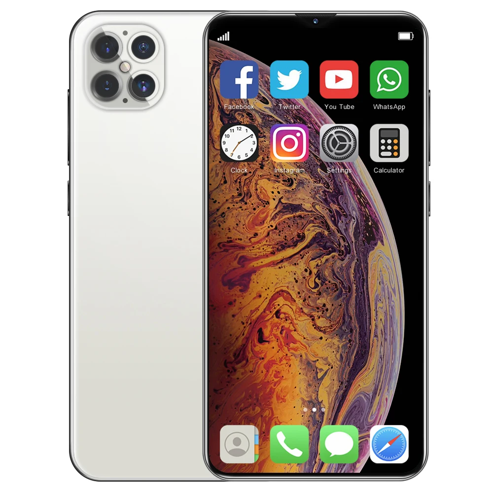Android 6.0 Smartphone FaceUnlock 8GB+256GB Quad Core Dual Smart Phone, Black blue white
Android 6.0 Smartphone FaceUnlock 8GB+256GB Quad Core Dual Smart Phone, Black blue white
