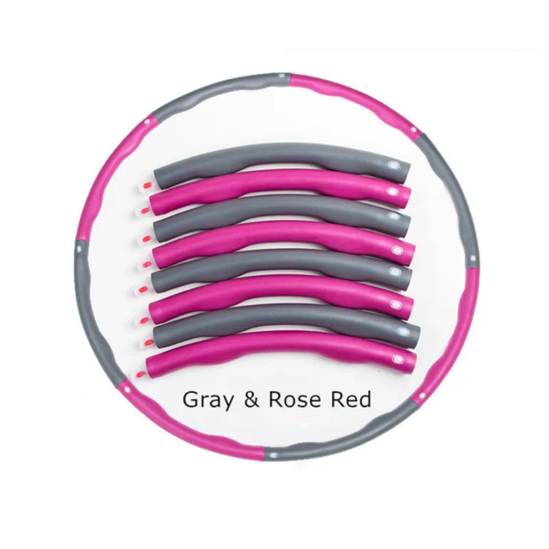 Tummy Trimmer Hula Ring Hoop Detachable Fitness Exercise Hoola Circle with Foam Padding
Tummy Trimmer Hula Ring Hoop Detachable Fitness Exercise Hoola Circle with Foam Padding