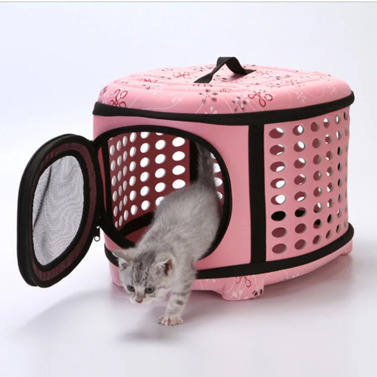 Outdoor Portable Breathable Folding EVA Pet Dog Cat Travel Carrier Tote Holder Bag for Small Animals, Multi colors
Outdoor Portable Breathable Folding EVA Pet Dog Cat Travel Carrier Tote Holder Bag for Small Animals, Multi colors
