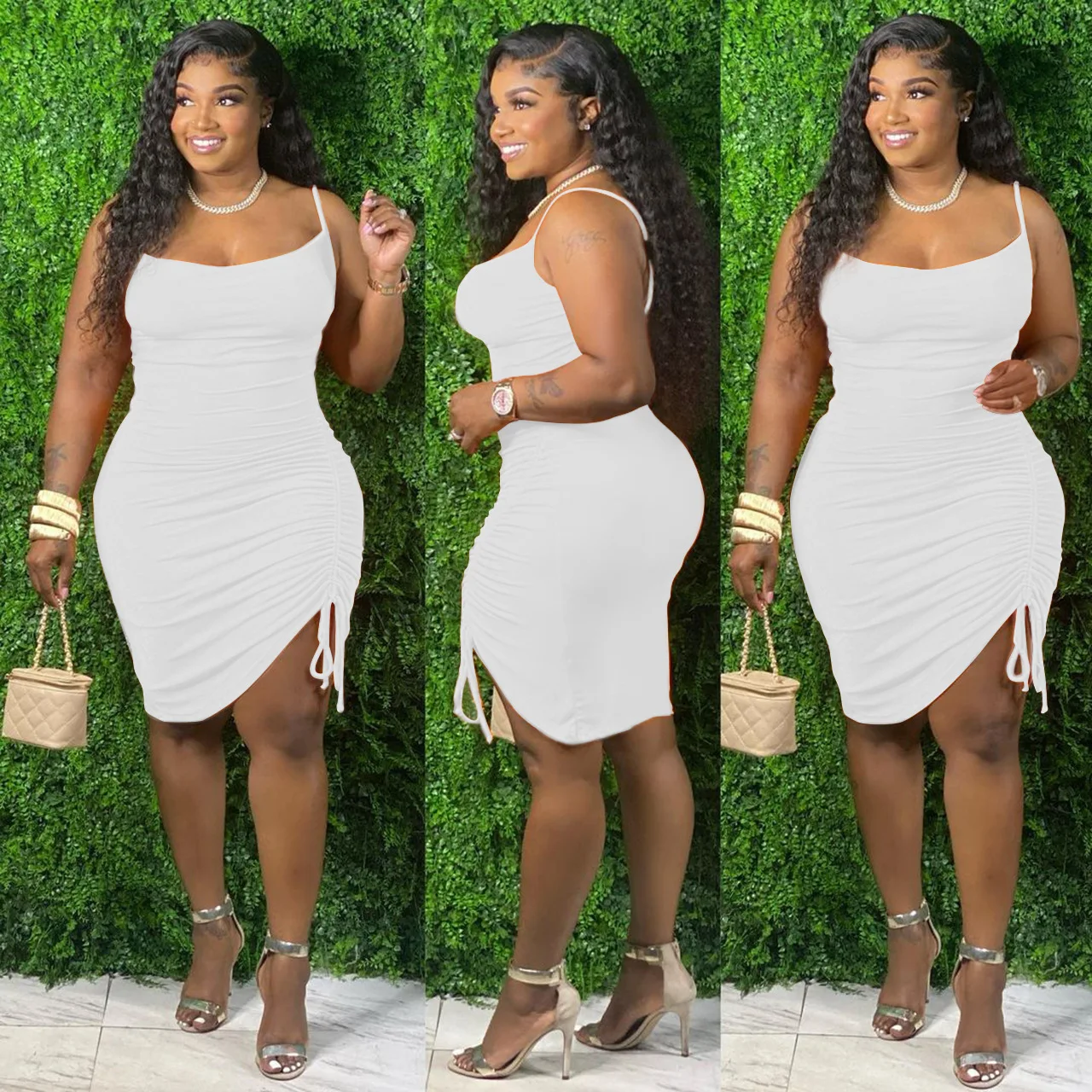J6049 Dropshipping sleeveless bodycon dress summer stacked lace up dresses women lady elegant plus size fitted sexy dresses
J6049 Dropshipping sleeveless bodycon dress summer stacked lace up dresses women lady elegant plus size fitted sexy dresses