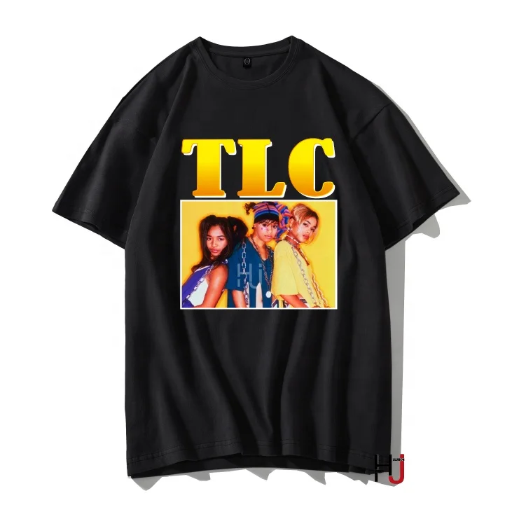 Fashion High Quality Active Printed Unisex Tees Hip Hop TLC Black Shirt Female brand teeshirt men women summer cotton t shirt
Fashion High Quality Active Printed Unisex Tees Hip Hop TLC Black Shirt Female brand teeshirt men women summer cotton t shirt