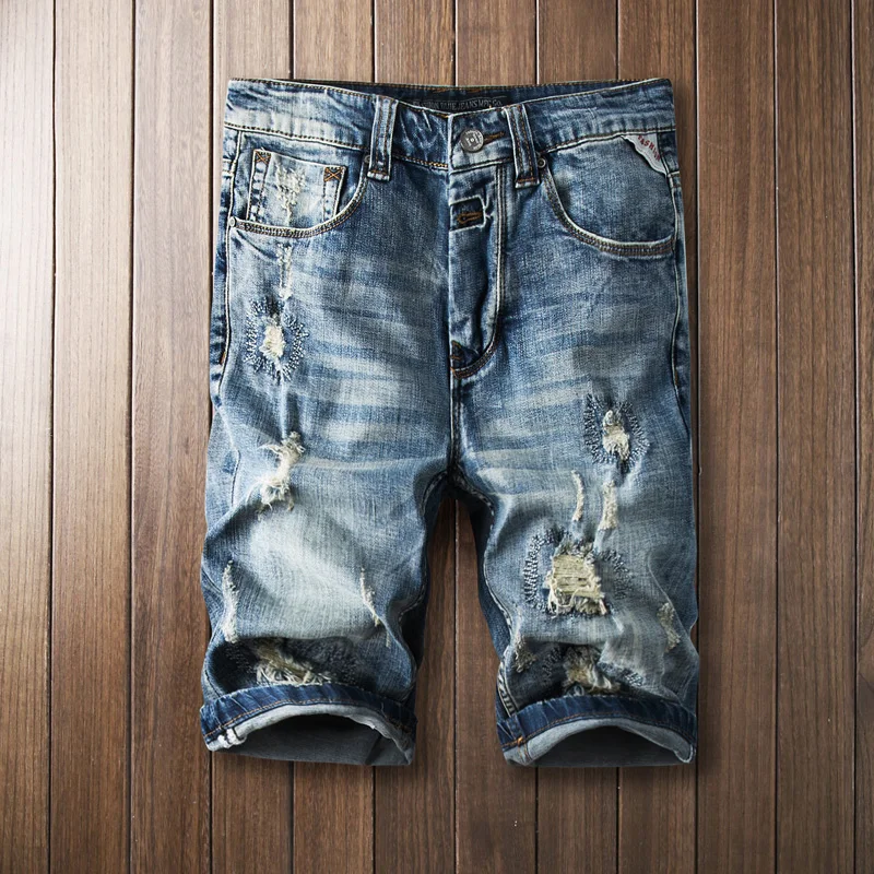 2020 Summer New Men's Stretch Short Jeans Fashion Casual Slim Fit High Quality Elastic Denim Shorts Male Brand Clothes, Picture color
2020 Summer New Men's Stretch Short Jeans Fashion Casual Slim Fit High Quality Elastic Denim Shorts Male Brand Clothes, Picture color
