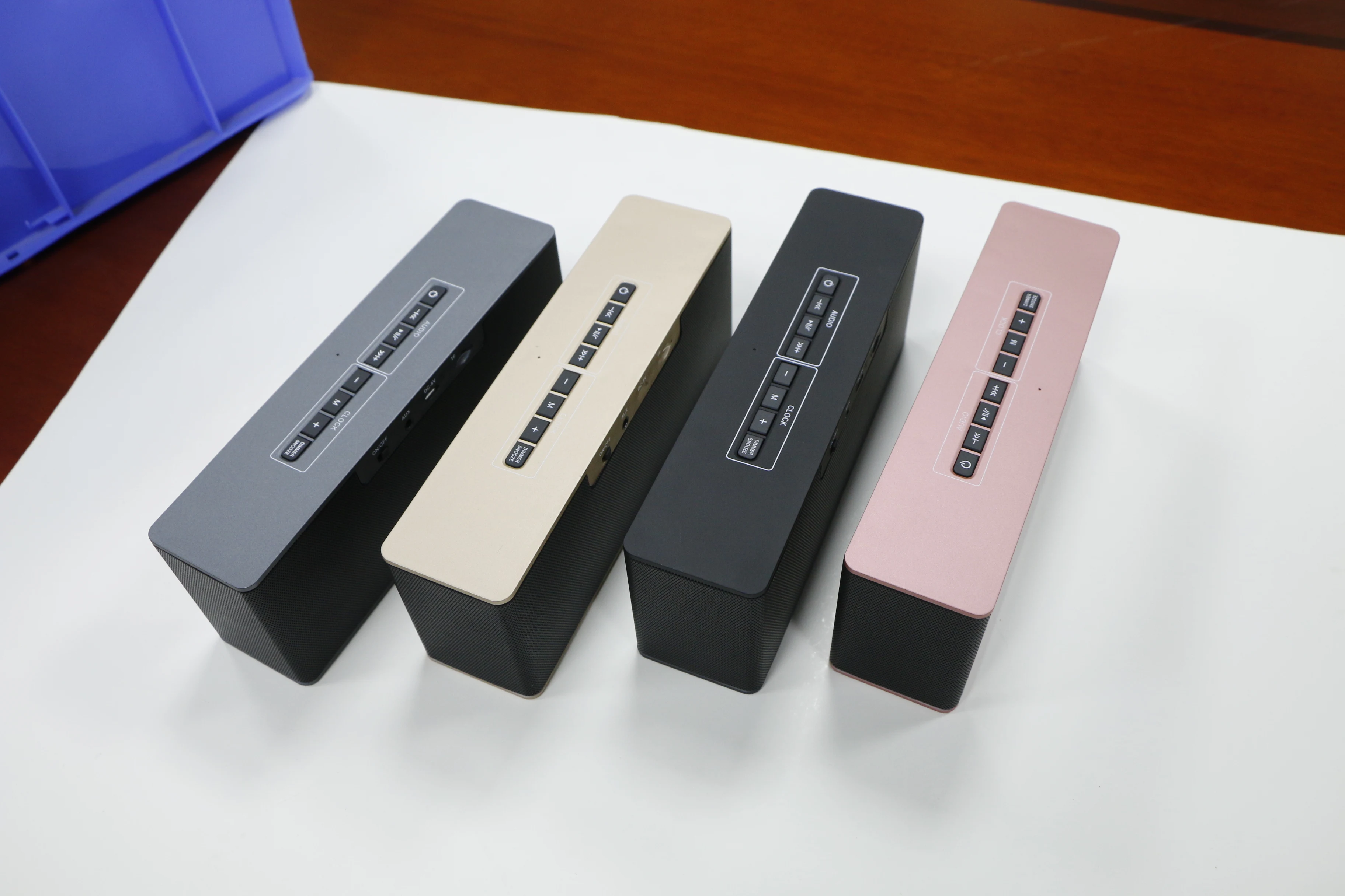 High Quality Bluetooth Speaker Portable Wireless Loudspeaker Alarm Clock Stereo Speaker Bluetooth - ANKUX.COM