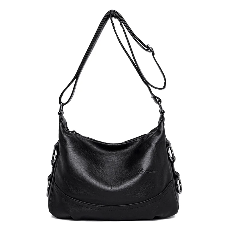 Large capacity solid color PU leather women trapeze casual hobo bag with crossbody belt, Customized color
Large capacity solid color PU leather women trapeze casual hobo bag with crossbody belt, Customized color