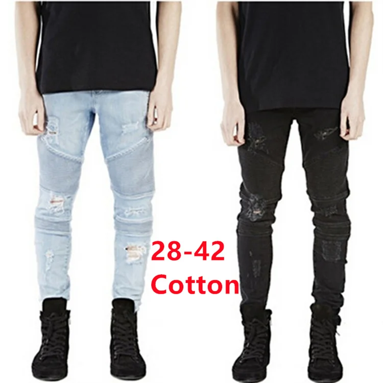Custom High Quality Stock Lot Biker Blue Blank Skinny Slim Light Fit Pants Men's Denim Men Jeans Ripped, Picture
Custom High Quality Stock Lot Biker Blue Blank Skinny Slim Light Fit Pants Men's Denim Men Jeans Ripped, Picture