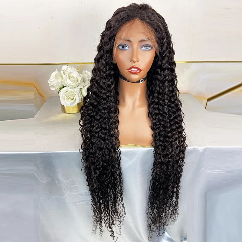 40 Inch Deep Wave Wig Human Hair With Baby Hair Bleached Knots Brazilian Human Hair Wigs Deep Wave Lace Frontal Wig For Women
40 Inch Deep Wave Wig Human Hair With Baby Hair Bleached Knots Brazilian Human Hair Wigs Deep Wave Lace Frontal Wig For Women