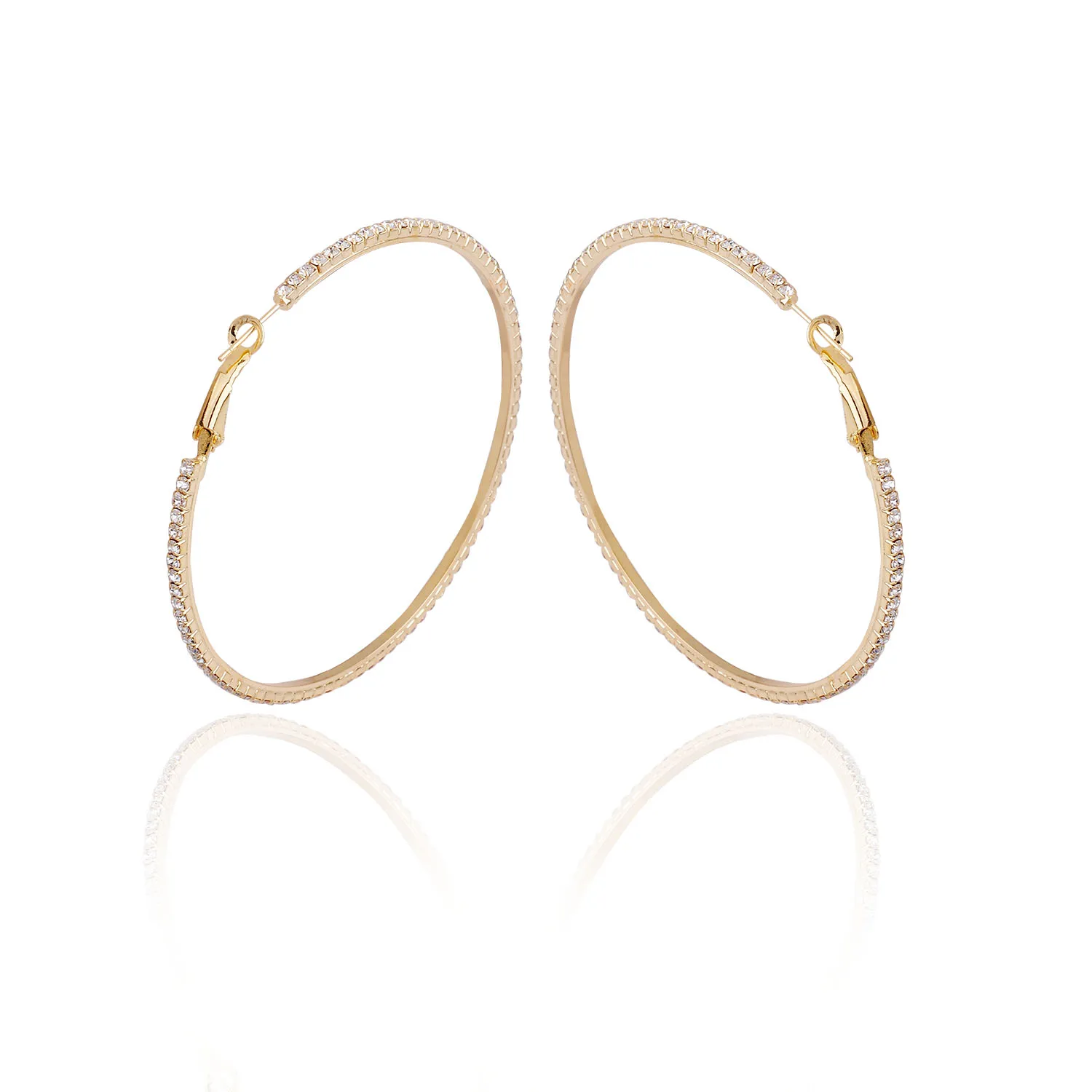 Gold 65mm crystal rhinestone hoop diamond Cz Crystal extra ig large hoop earrings jewelry for women 2021
Gold 65mm crystal rhinestone hoop diamond Cz Crystal extra ig large hoop earrings jewelry for women 2021