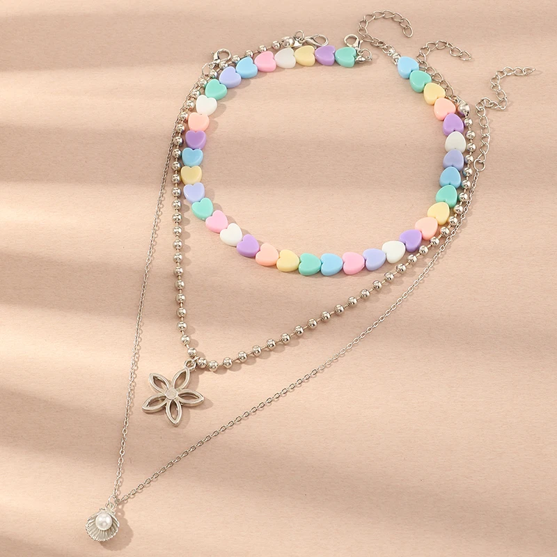 Lovely Flower Shell Pendant Jewelry Necklace For Birthday Gift Friendship Necklace For Children
Lovely Flower Shell Pendant Jewelry Necklace For Birthday Gift Friendship Necklace For Children