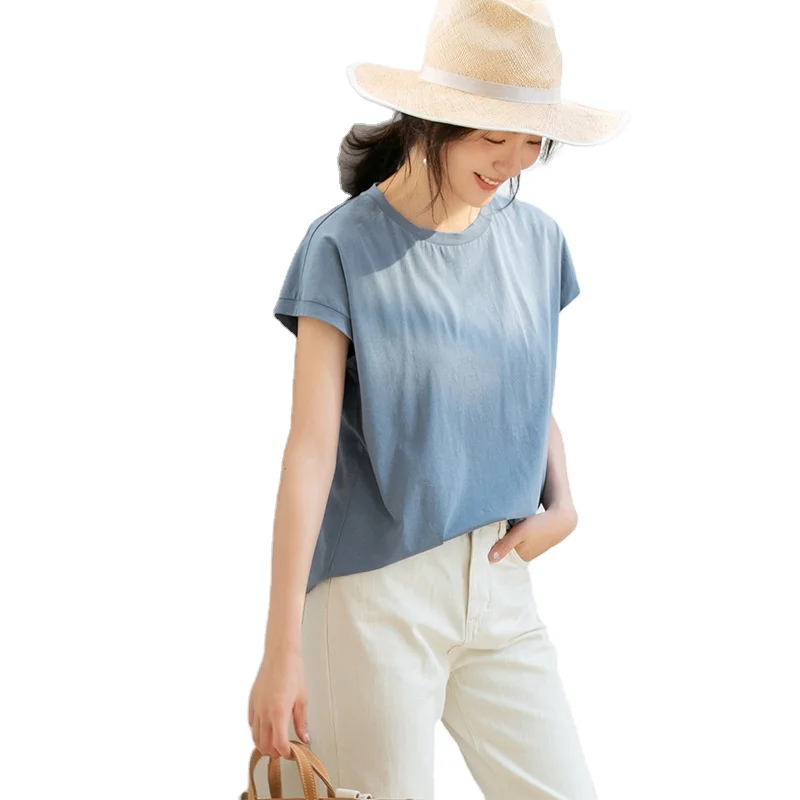 Summer new Korean casual loose base versatile Hong Kong style solid round neck Plus Size T-Shirts, Customized
Summer new Korean casual loose base versatile Hong Kong style solid round neck Plus Size T-Shirts, Customized