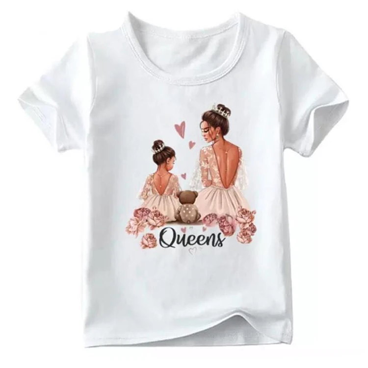 Print t-shirt girl t shirts mother and daughter clothes dad clothing mommy and me tops short sleeve family t shirt
Print t-shirt girl t shirts mother and daughter clothes dad clothing mommy and me tops short sleeve family t shirt