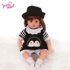 Wholesale vinyl Pretty girl Doll for kids child love dolls Plush silicone reborn baby doll