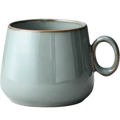 Hot sale 230ml Ceramic Coffee Cup Japanese Style Water Cup with Handle, As the picture show
Hot sale 230ml Ceramic Coffee Cup Japanese Style Water Cup with Handle, As the picture show