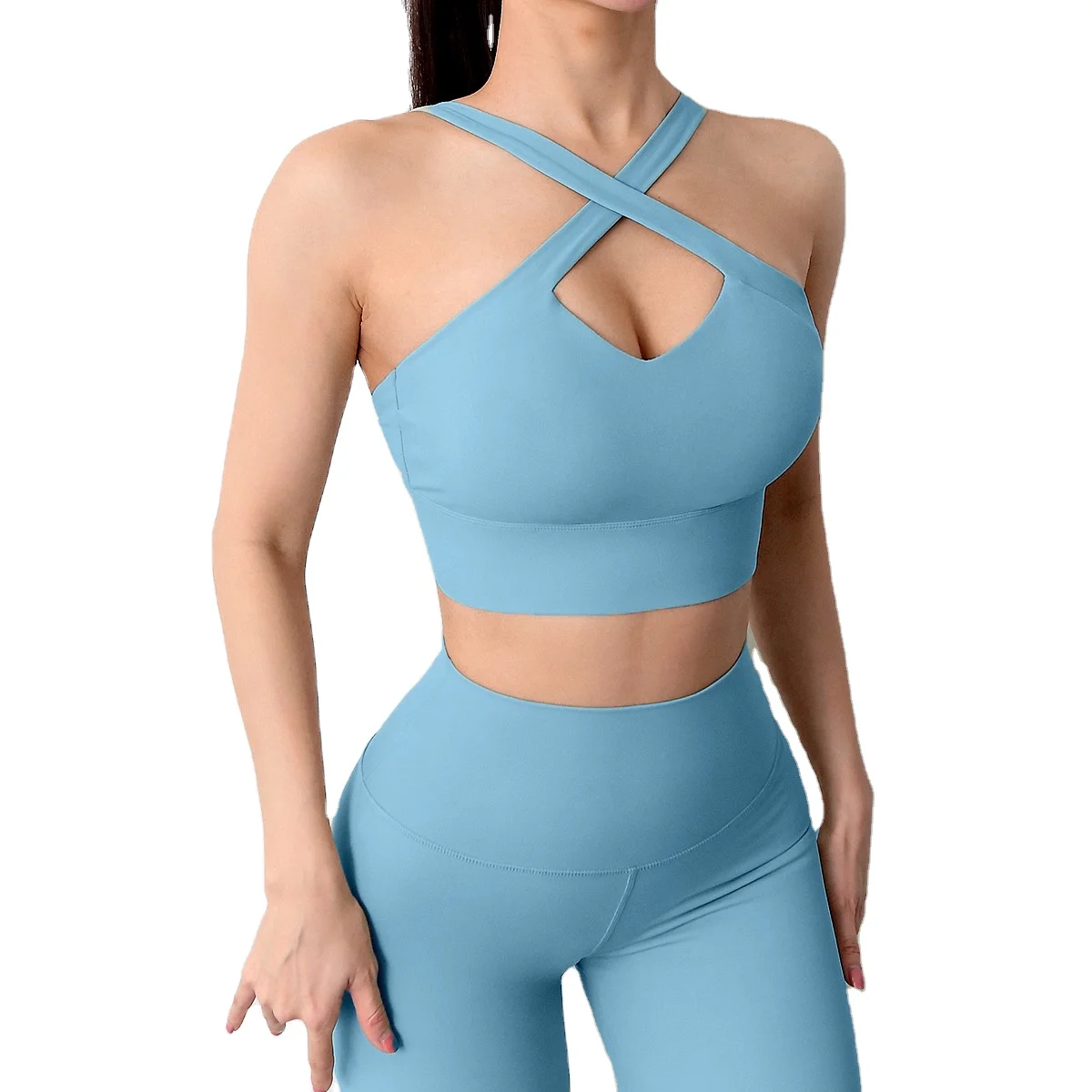 2021 New Fitness Sports Bra Pure Color Nude Fitness Sports Vest Fashion Gym Running Cross-strap Yoga Underwear, Customized colors
2021 New Fitness Sports Bra Pure Color Nude Fitness Sports Vest Fashion Gym Running Cross-strap Yoga Underwear, Customized colors
