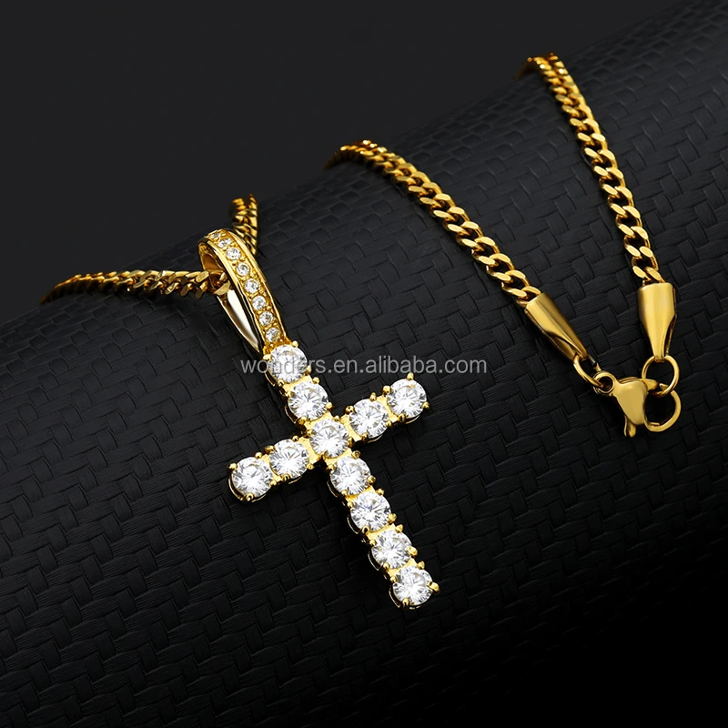 Cubic Zircon Cross CZ Jewelry Necklace For Women Men Diamond Church Wearing Wholesale Dropshipping Jewelry
Cubic Zircon Cross CZ Jewelry Necklace For Women Men Diamond Church Wearing Wholesale Dropshipping Jewelry
