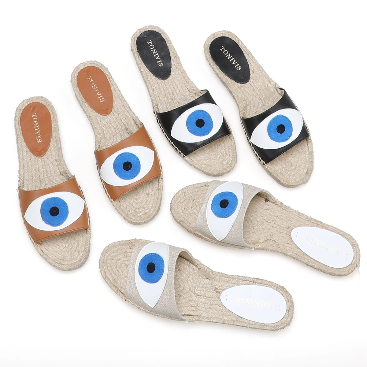 2021 new fashion casual and comfortable all-match non-slip breathable slippers sandals eye shoes flat women's shoes, Color mixing
2021 new fashion casual and comfortable all-match non-slip breathable slippers sandals eye shoes flat women's shoes, Color mixing
