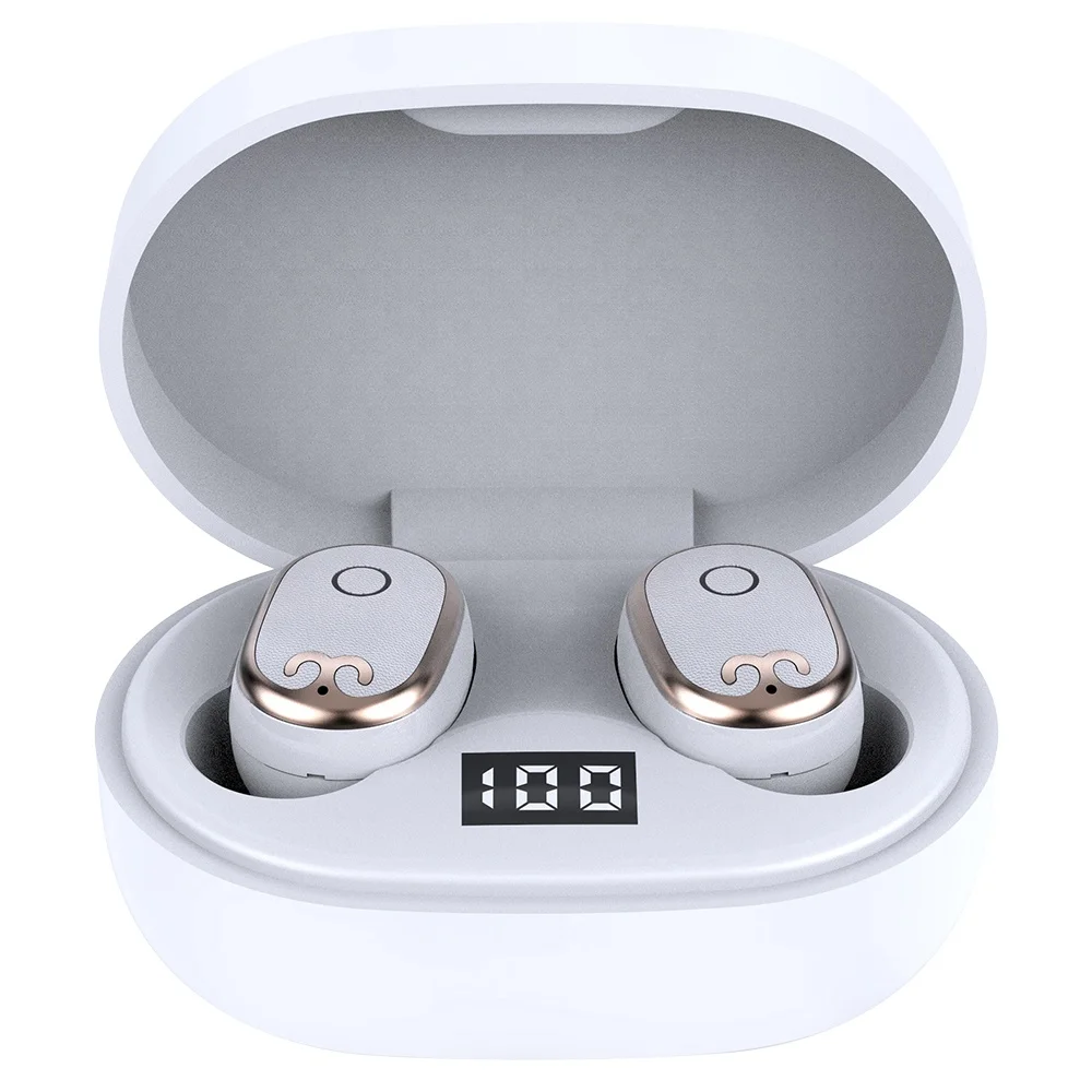 AGETUNR S17 TWS Wireless Earbuds V5.1 LED Battery Display Earphones Waterproof Sport Headphones Type-C Port for Gaming/Running
AGETUNR S17 TWS Wireless Earbuds V5.1 LED Battery Display Earphones Waterproof Sport Headphones Type-C Port for Gaming/Running