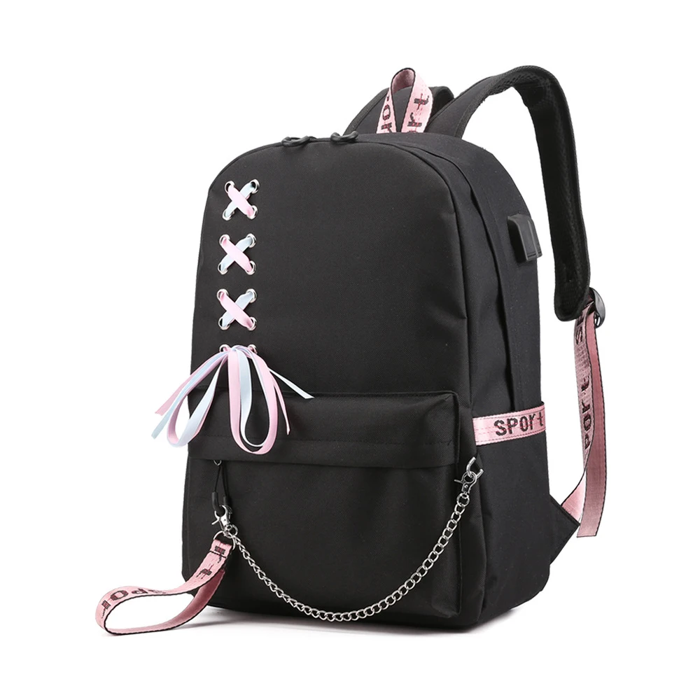 yx18801 Yoixin Cute Backpacks For Teenage Girls Kids School Bags USB Charging School Bag Girl, Black
yx18801 Yoixin Cute Backpacks For Teenage Girls Kids School Bags USB Charging School Bag Girl, Black