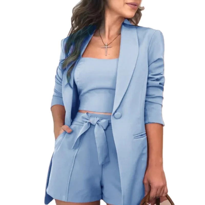 Plus Size 3 Piece Sets Women Clothing Suit Sexy Office Lady Blazer And Pants Set Casual Outfits Blazers B783
Plus Size 3 Piece Sets Women Clothing Suit Sexy Office Lady Blazer And Pants Set Casual Outfits Blazers B783