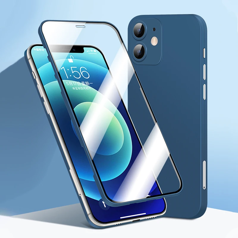 New Arrivals Tempered Glass Screen Protector with tpu Phone Case 2 In 1 For iPhone 12 PRO MAX 360 Full Ultra-Thin phone case
New Arrivals Tempered Glass Screen Protector with tpu Phone Case 2 In 1 For iPhone 12 PRO MAX 360 Full Ultra-Thin phone case