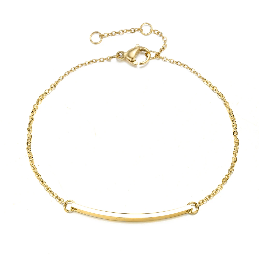 eManco Bar Cuban Chain Bracelets Minimalist Gold Bracelets for Women Adjustable Length Stainless Steel Jewelry Bracelet
eManco Bar Cuban Chain Bracelets Minimalist Gold Bracelets for Women Adjustable Length Stainless Steel Jewelry Bracelet