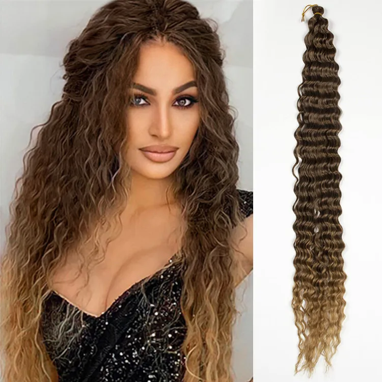 30inch Synthetic Hair Deep Wave Twist Crochet Hair Afro Curly Deep Twist Braiding Hair Extension Wholesale Price
30inch Synthetic Hair Deep Wave Twist Crochet Hair Afro Curly Deep Twist Braiding Hair Extension Wholesale Price