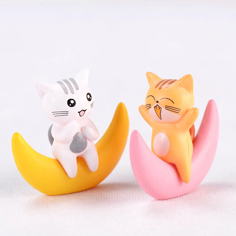 Cartoon Cat Moon Hypnosis Model Small Statue Car Figurine Resin Crafts Garden Figure Ornament Miniatures Micro landscape
Cartoon Cat Moon Hypnosis Model Small Statue Car Figurine Resin Crafts Garden Figure Ornament Miniatures Micro landscape