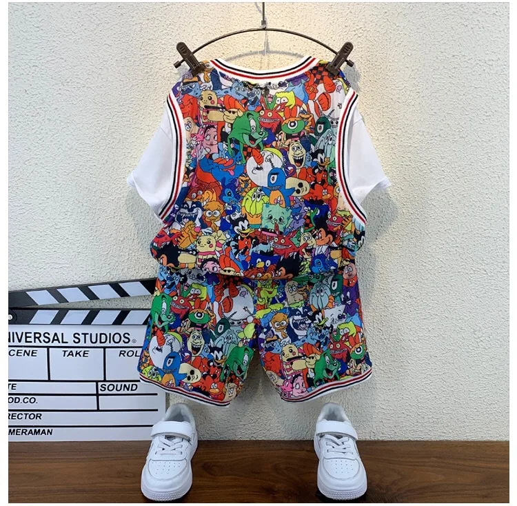 Trendy Children's Clothing Boy's Clothing Sets Other Baby Supplies & products Baby Clothing Sets(old) Kids Boy Summer Clothes, Picture color
Trendy Children's Clothing Boy's Clothing Sets Other Baby Supplies & products Baby Clothing Sets(old) Kids Boy Summer Clothes, Picture color