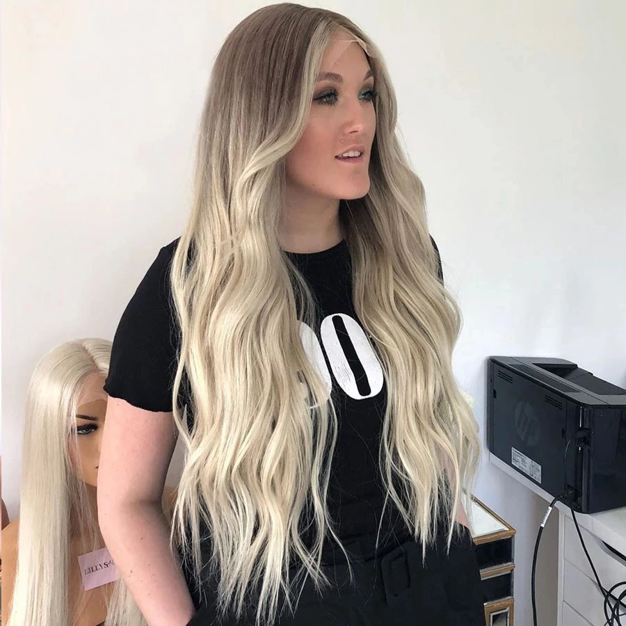 Transparent Lace Ombre Lace Front Human Hair Wigs Mongolian 150Density Ombre Cream Blonde 13x4 Lace Front Wigs for Black Women
Transparent Lace Ombre Lace Front Human Hair Wigs Mongolian 150Density Ombre Cream Blonde 13x4 Lace Front Wigs for Black Women