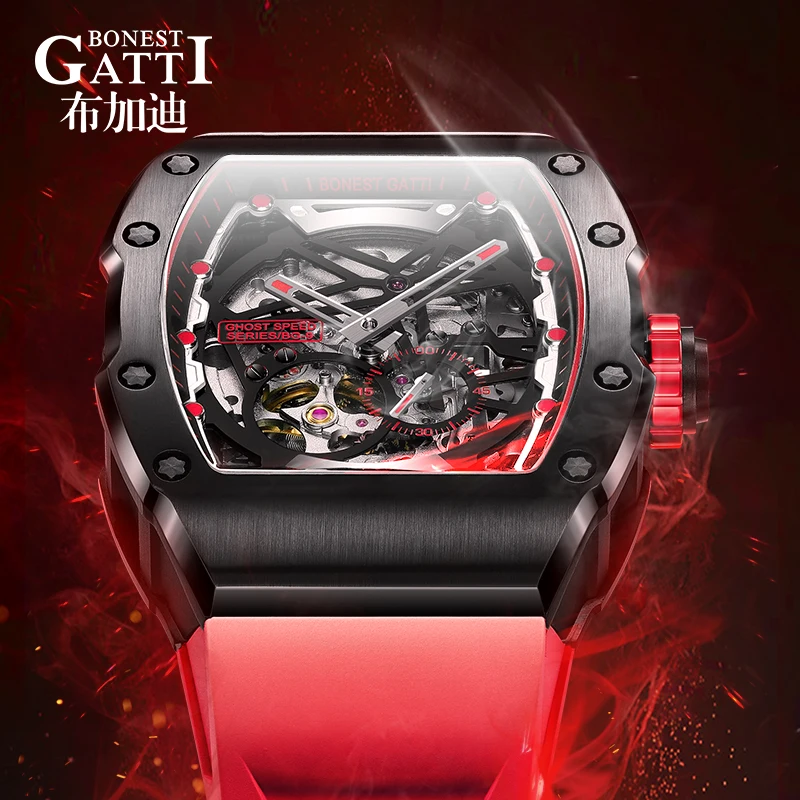 BONEST GATTI 2021 New Hot Sale Luxury Fashion Men Watch Automatic Mechanical Watch
BONEST GATTI 2021 New Hot Sale Luxury Fashion Men Watch Automatic Mechanical Watch