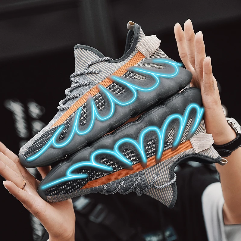 Summer Fashion New Men's Sports Shoes yeezy Knit Uppers Comfortable Breathable Versatile Rubber Soles Soft Non-slip Sneakers
Summer Fashion New Men's Sports Shoes yeezy Knit Uppers Comfortable Breathable Versatile Rubber Soles Soft Non-slip Sneakers