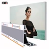 poster picture frame guangzhou fabric led display aluminum profile for advertising light boxes