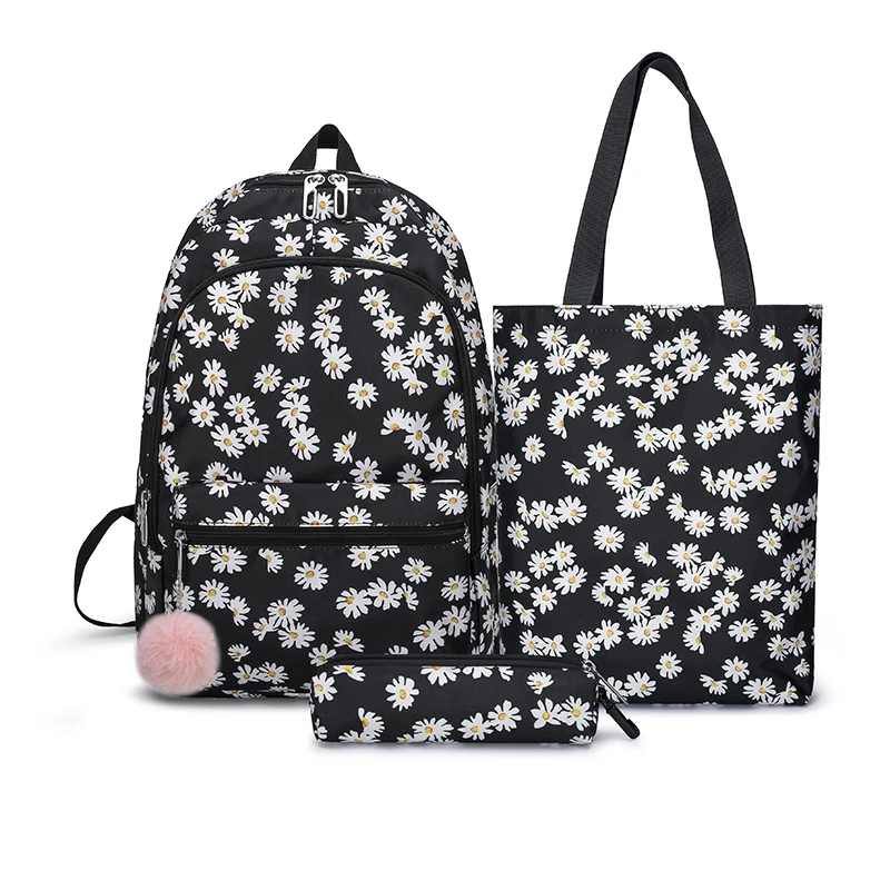 2020 New Daisy Printing Mochila for Children Students Middle School Girls 3 In 1 Backpack Bags Set
2020 New Daisy Printing Mochila for Children Students Middle School Girls 3 In 1 Backpack Bags Set