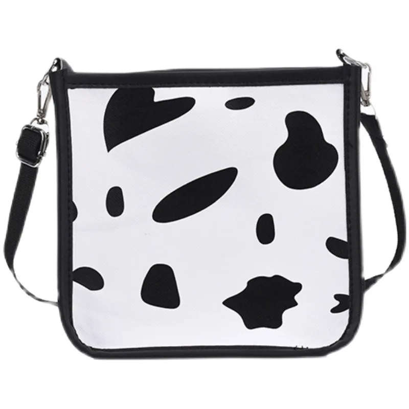 2021 fashion cow pattern female bag Pu messenger handbag simple ins shoulder bag Casual Lady women hand bags, White, black
2021 fashion cow pattern female bag Pu messenger handbag simple ins shoulder bag Casual Lady women hand bags, White, black