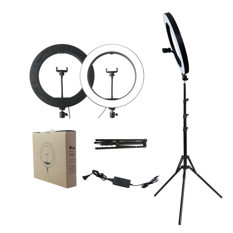 14inch LED Ring Light Phone Video Light Lamp Tripod Ring Cold Warm Fill Light For Youtube Live
14inch LED Ring Light Phone Video Light Lamp Tripod Ring Cold Warm Fill Light For Youtube Live