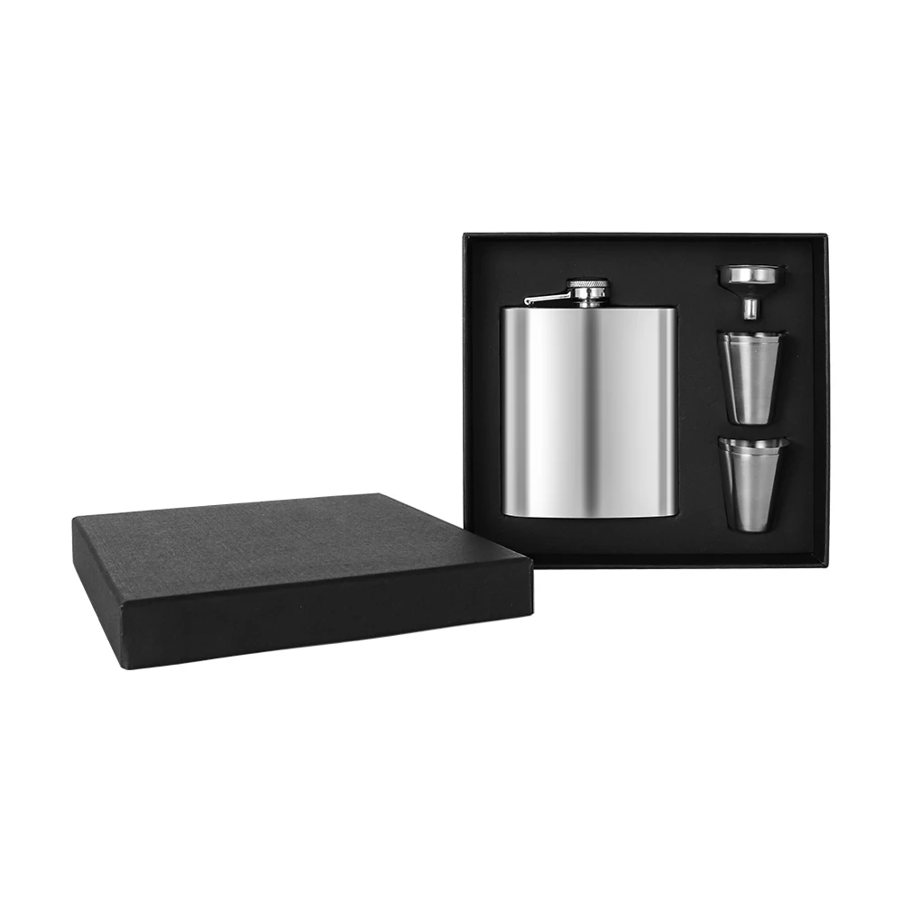 Printing Stainless Steel Alcohol Hip Flask Set For Promotional Black Gifts Hip Flask Set
Printing Stainless Steel Alcohol Hip Flask Set For Promotional Black Gifts Hip Flask Set