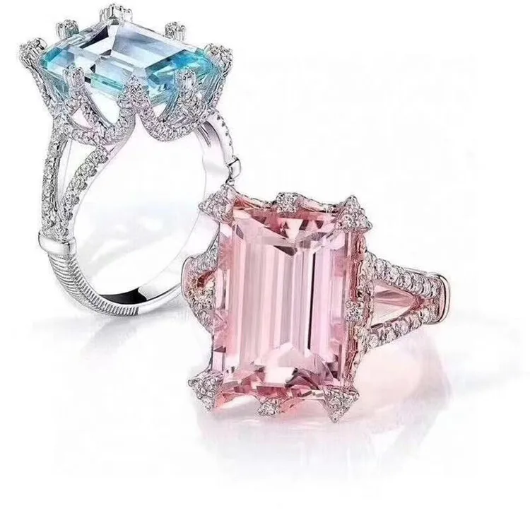 SGARIT precious morganite gems custom ring 18k gold jewelry 4ct aquamarine or 4ct morganite ring engagement
SGARIT precious morganite gems custom ring 18k gold jewelry 4ct aquamarine or 4ct morganite ring engagement