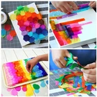 Tissue Paper Printing Custom Packaging Tissue Paper Printing Wrapping Multicolor Tissue Paper