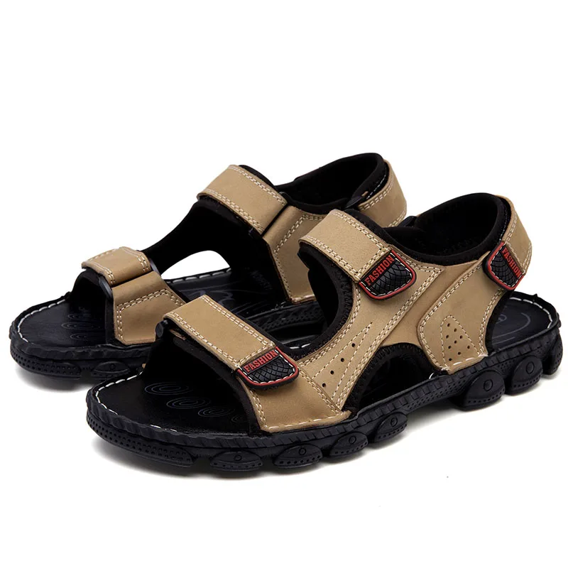 Breathable Mens Leather Sandals Ebay New Cool Summer Outdoor Beach Non-slip Comfortable Lightweight Casual Black Men Shoes Pu
Breathable Mens Leather Sandals Ebay New Cool Summer Outdoor Beach Non-slip Comfortable Lightweight Casual Black Men Shoes Pu
