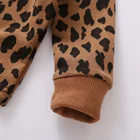 Clothes Wholesale Kids Clothes Leopard Print Top Girl Leather Skirt 2-piece Baby Girls Clothing Sets Clothes