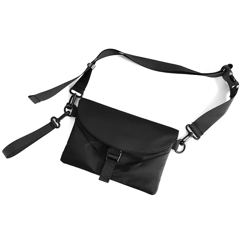 RTS good quality mens slim messenger shoulder bag black unisex nylon handbag with removable strap
RTS good quality mens slim messenger shoulder bag black unisex nylon handbag with removable strap