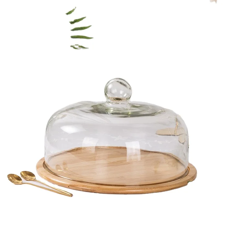 Lanfengye Round Wooden Cake Stand Pedestal With Glass Cover Display Wedding Birthday Party Cake Holder Wooden cake plate
Lanfengye Round Wooden Cake Stand Pedestal With Glass Cover Display Wedding Birthday Party Cake Holder Wooden cake plate
