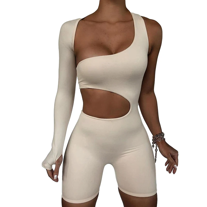 Wholesale Asymmetrical For Women Sexy Rompers Basic Casual Sports Streetwear Female Elastic High Waist Jumpsuits, Picture color
Wholesale Asymmetrical For Women Sexy Rompers Basic Casual Sports Streetwear Female Elastic High Waist Jumpsuits, Picture color
