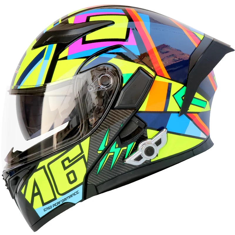 New pattern electric motorcycle intelligent helmet remote BT noise reduction helmet, 13 colors
New pattern electric motorcycle intelligent helmet remote BT noise reduction helmet, 13 colors