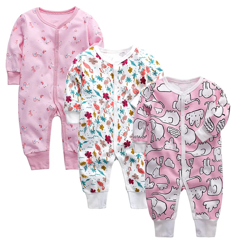High Quality Newborn Girl Romper Long Sleeve Infant Sleeping Suit New Autumn Baby Clothes Jumpsuits, Miexed color
High Quality Newborn Girl Romper Long Sleeve Infant Sleeping Suit New Autumn Baby Clothes Jumpsuits, Miexed color
