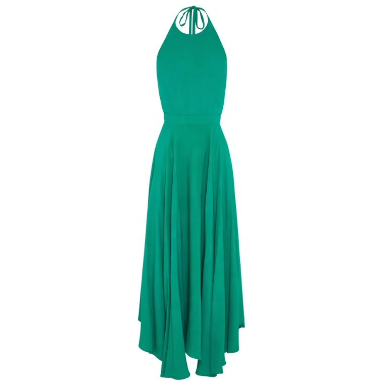 New Arrival Summer Dress Bohemian Style Halter Printed Beach Dress Elegant Dress For Women, Green,rose red leaves,purplish blue flower,white flower
New Arrival Summer Dress Bohemian Style Halter Printed Beach Dress Elegant Dress For Women, Green,rose red leaves,purplish blue flower,white flower
