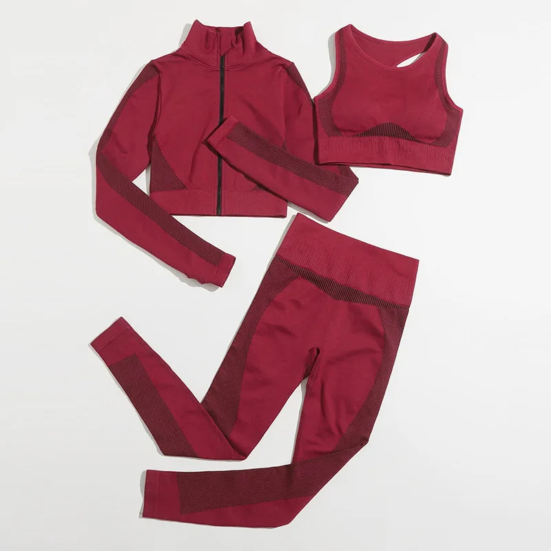 High quality wholesale sport suit women fitness clothing women's ribbed yoga seamless yoga sets, Customized colors
High quality wholesale sport suit women fitness clothing women's ribbed yoga seamless yoga sets, Customized colors