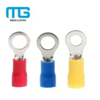MG tinned copper electrical insulated ring cable shoes